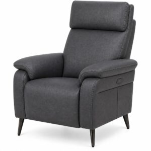 RAVENNA 1Seater Armchair Dark Grey Angled white bg