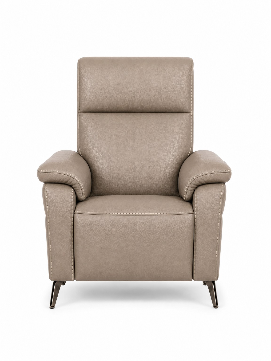 RAVENNA-1Seater-Armchair-Latte-Front-white-bg RAVENNA 1Seater Armchair Latte Front white bg