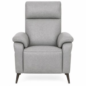 RAVENNA 1Seater Armchair Light Grey Front white bg