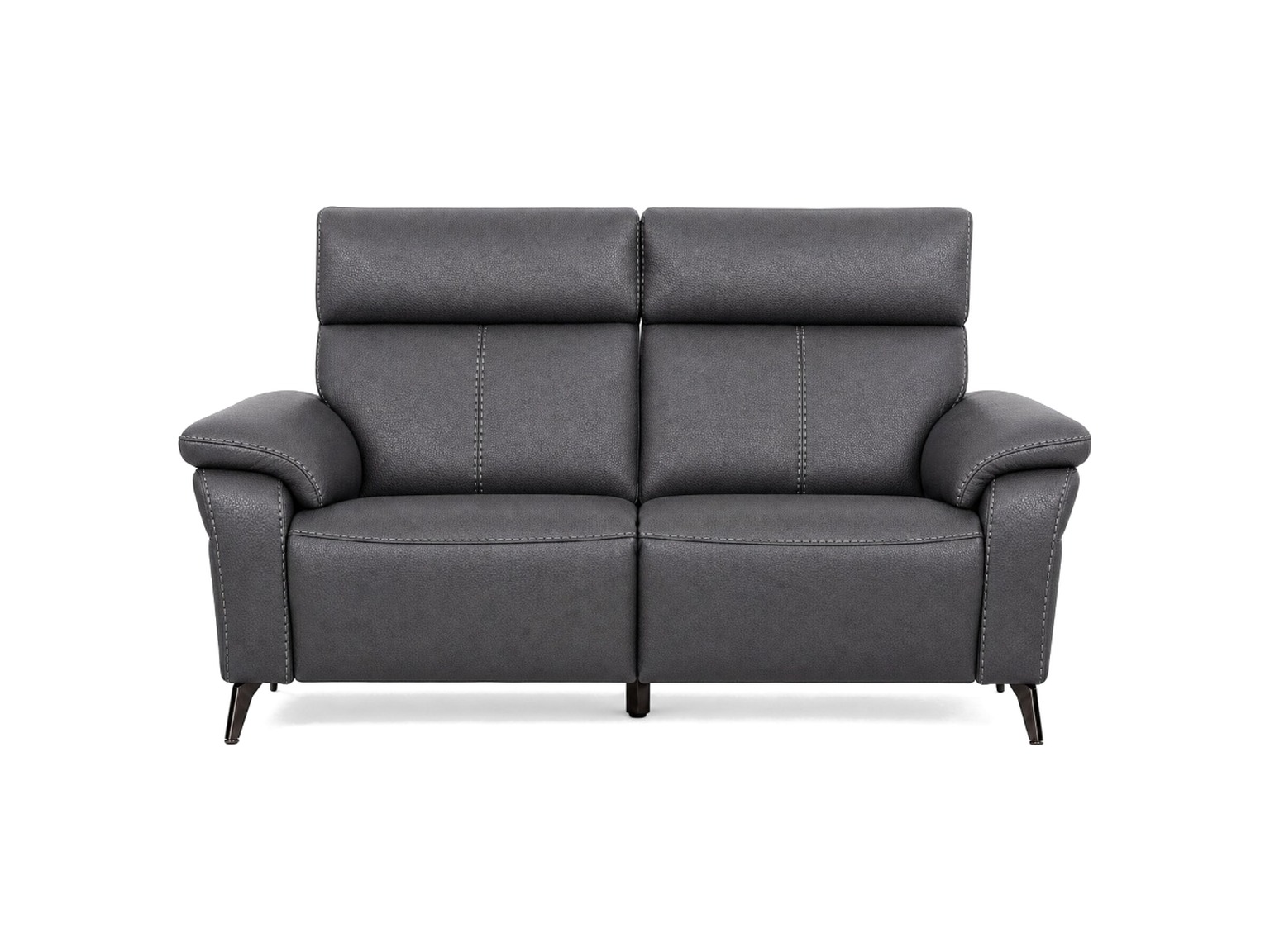 RAVENNA-2Seater-Sofa-Dark-Grey-Front-padded-white-bg RAVENNA 2Seater Sofa Dark Grey Front padded white bg