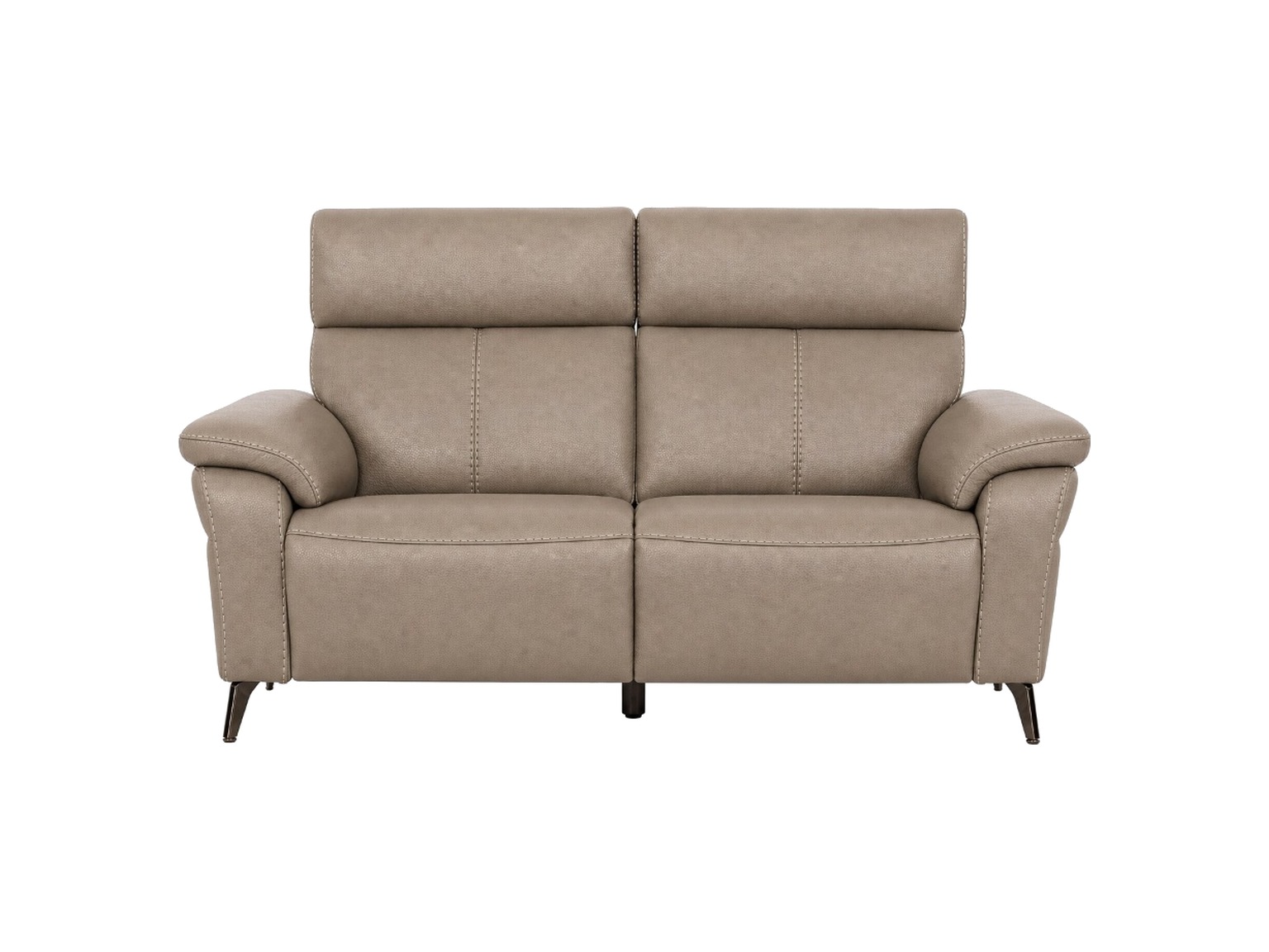 RAVENNA-2Seater-Sofa-Latte-Front-padded-white-bg RAVENNA 2Seater Sofa Latte Front padded white bg