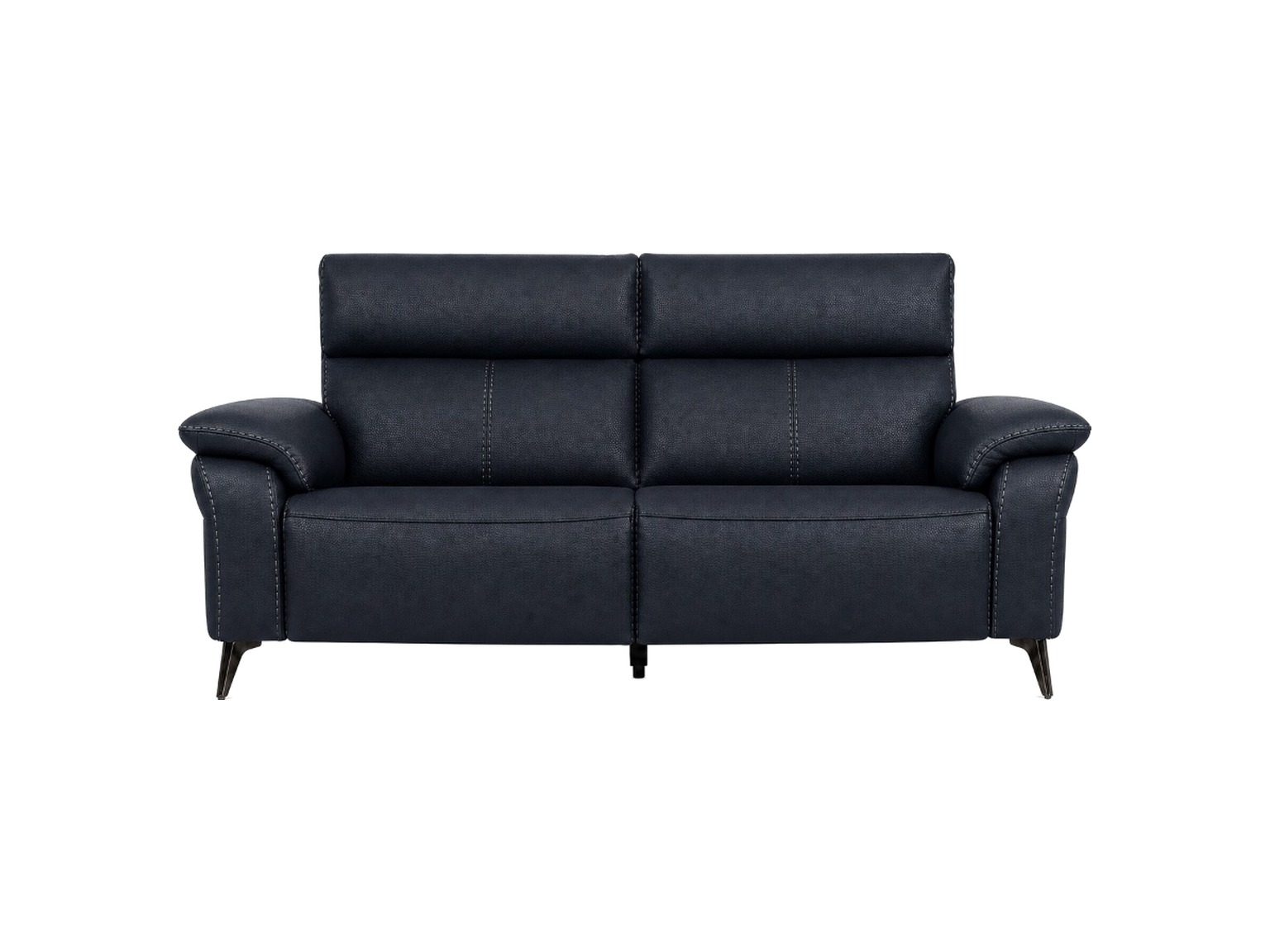 RAVENNA-3Seater-Sofa-Dark-Navy-Front-padded-white-bg RAVENNA 3Seater Sofa Dark Navy Front padded white bg