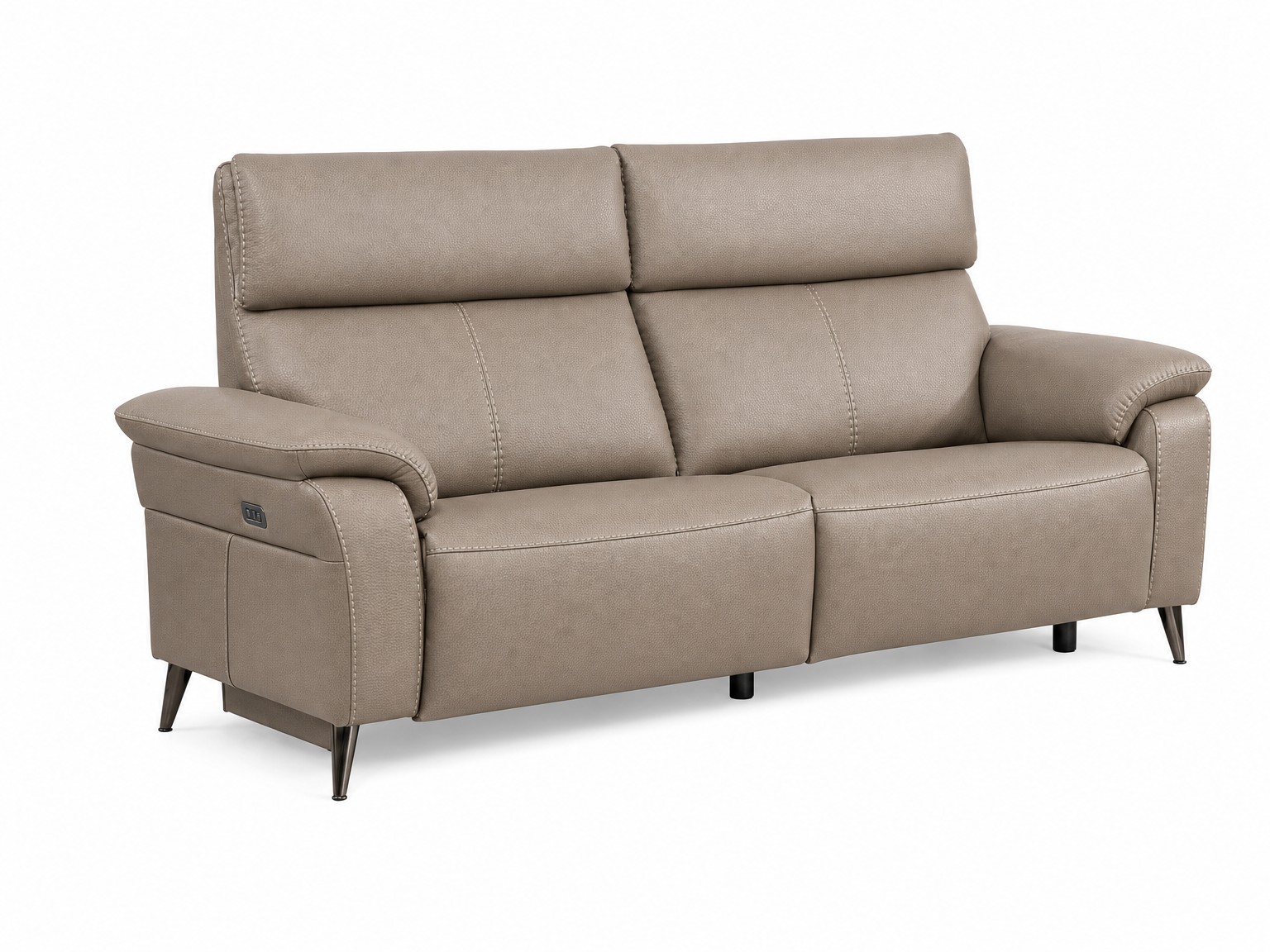 RAVENNA-3Seater-Sofa-Latte-Angled-white-bg RAVENNA 3Seater Sofa Latte Angled white bg