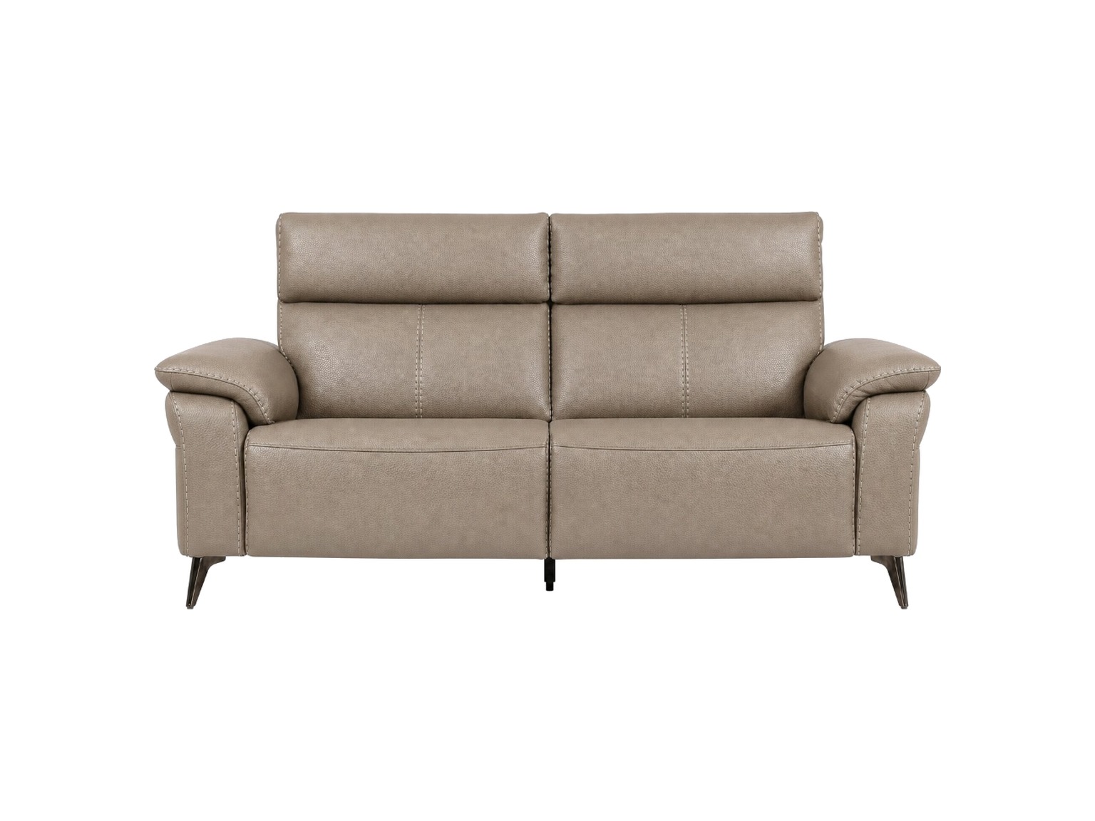 RAVENNA-3Seater-Sofa-Latte-Front-padded-white-bg RAVENNA 3Seater Sofa Latte Front padded white bg