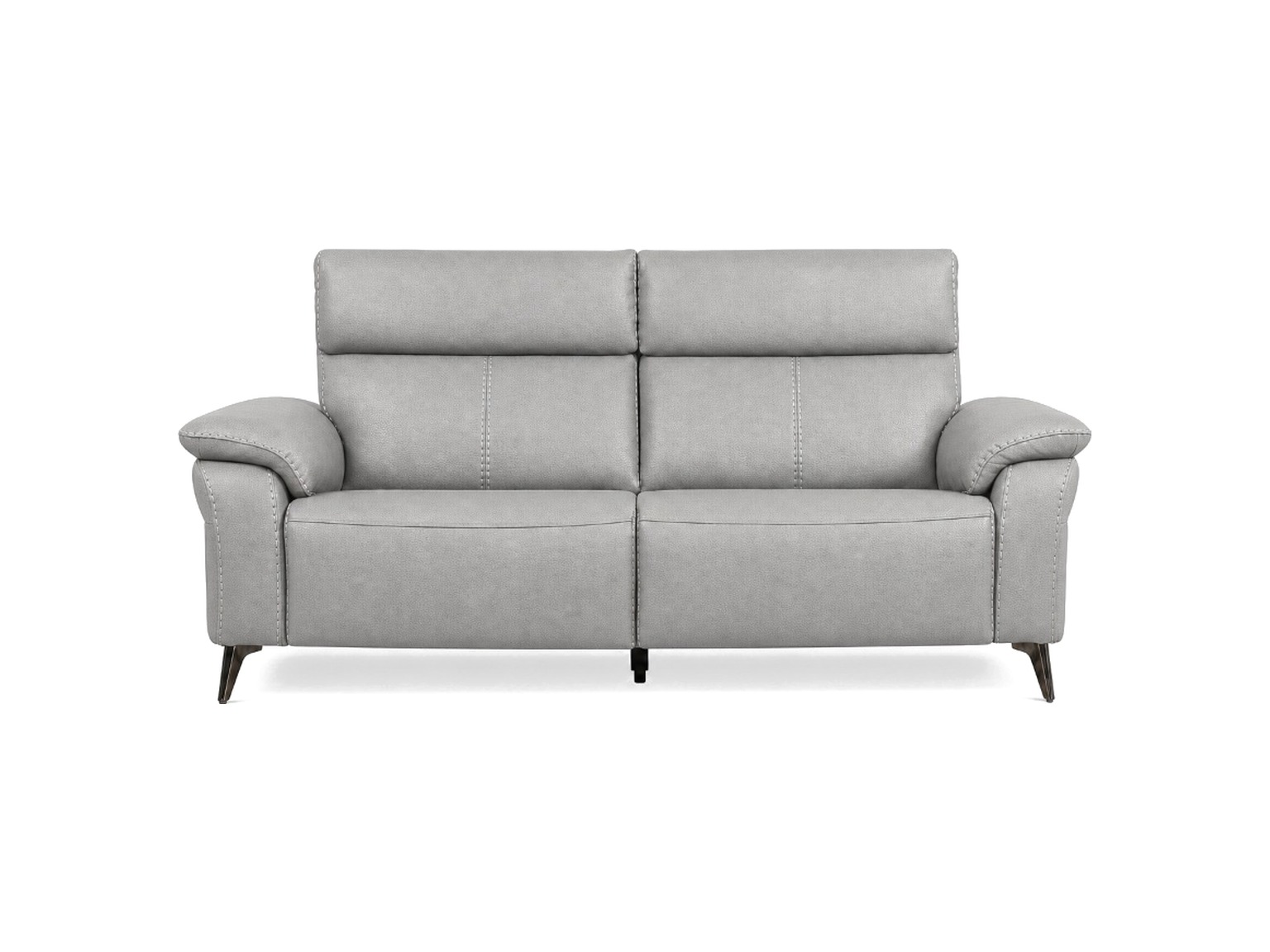 RAVENNA-3Seater-Sofa-Light-Grey-Front-padded-white-bg RAVENNA 3Seater Sofa Light Grey Front padded white bg