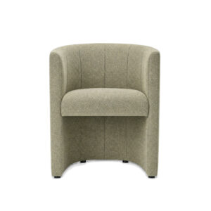 Kora armchair woven herringbone