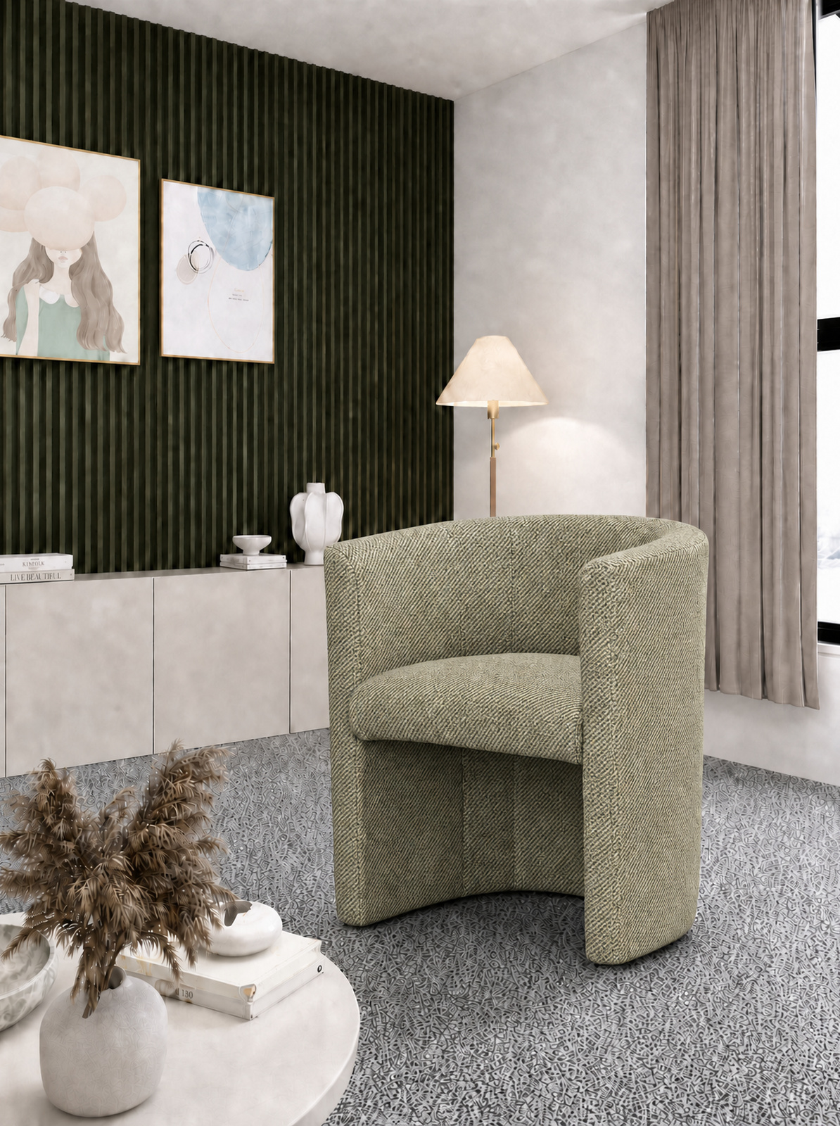 kora-armchair-woven-herringbone-3 Kora armchair woven herringbone