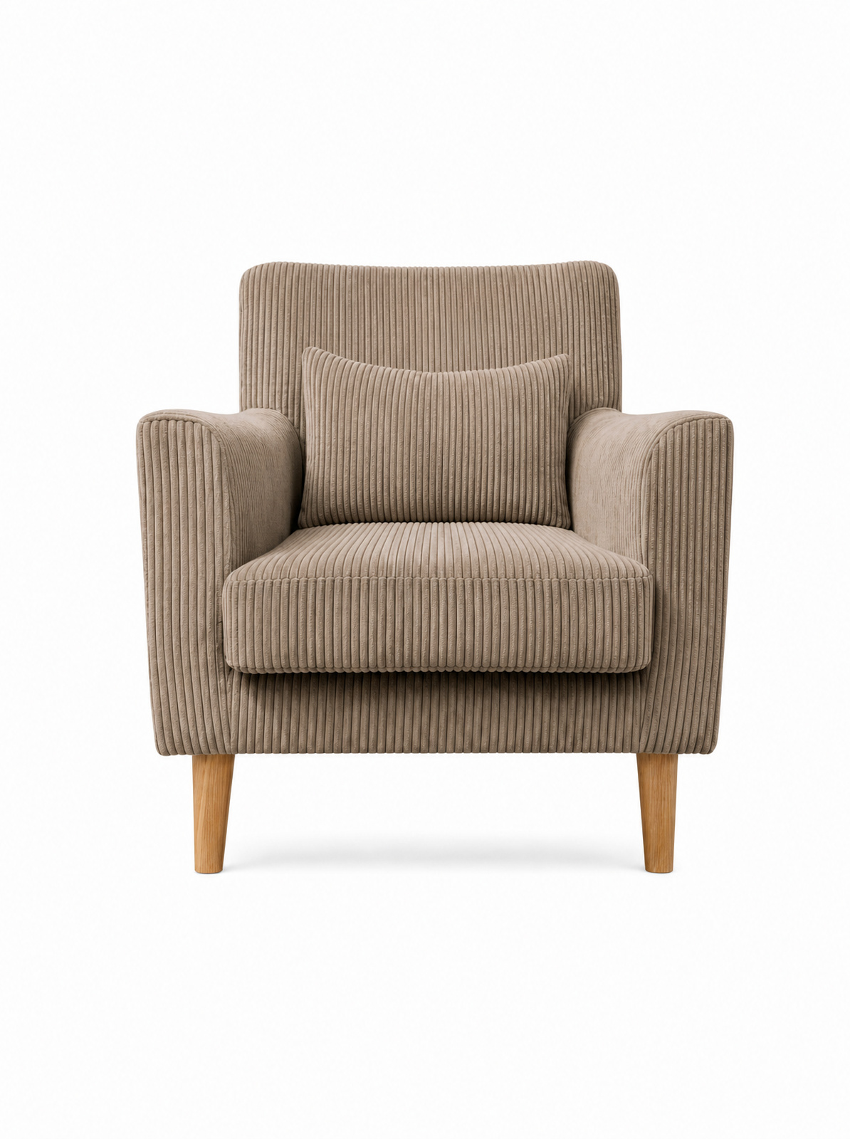 lounge-one-armchair-brown-corduroy Lounge one armchair brown corduroy