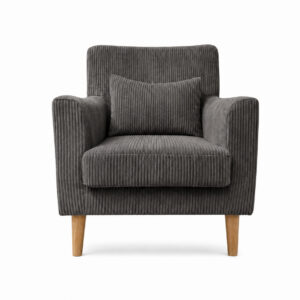 Lounge one armchair dark grey