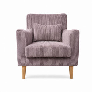 Lounge one armchair dusty pink