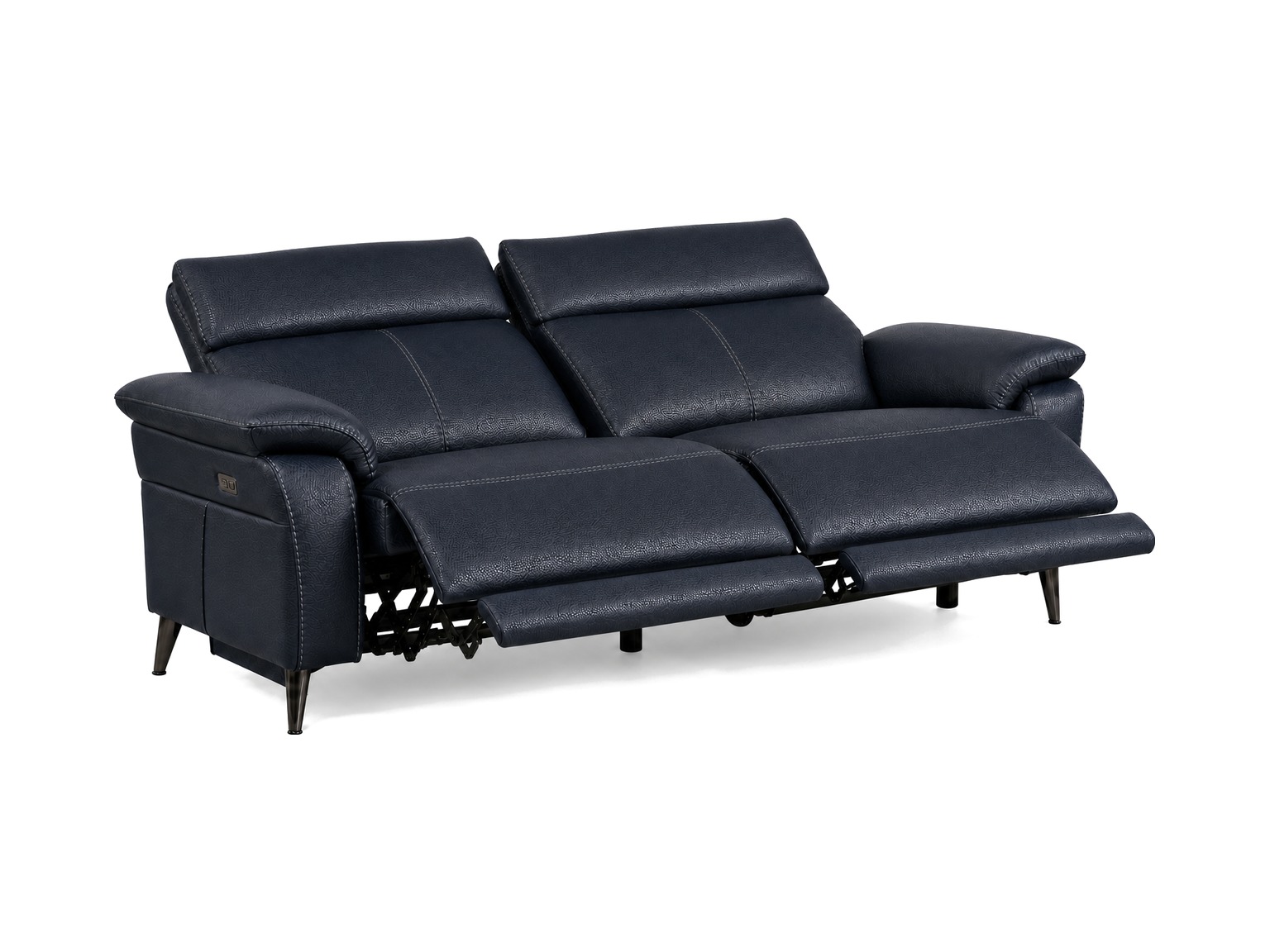 RAVENNA-2Seater-Sofa-Dark-Navy-Reclined-padded-white-bg RAVENNA 2Seater Sofa Dark Navy Reclined padded white bg