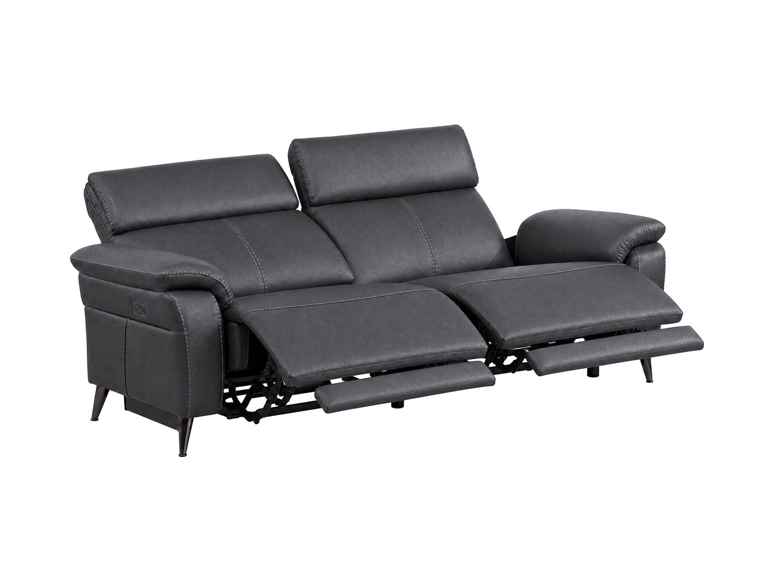 RAVENNA-3Seater-Sofa-Dark-Grey-Reclined-padded-white-bg RAVENNA 3Seater Sofa Dark Grey Reclined padded white bg