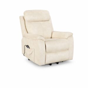 Viffe liftup armchair upright warm yellow cream 1600px