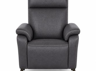RAVENNA 1Seater Armchair Dark Grey Front white bg